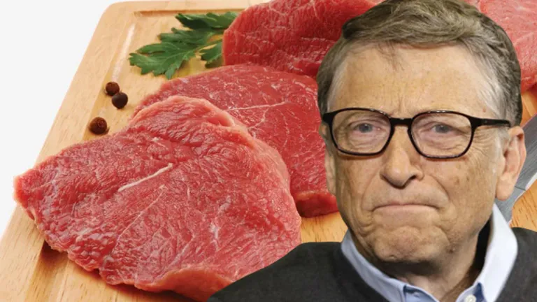 Adevăratul motiv pentru care Bill Gates ne spune să nu mai mâncăm carne de vită: Miliardarul este investitor în companii care produc carne sintetică!
