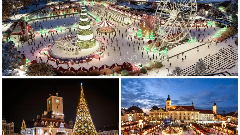 Programul marilor târguri de Crăciun 2022 din România