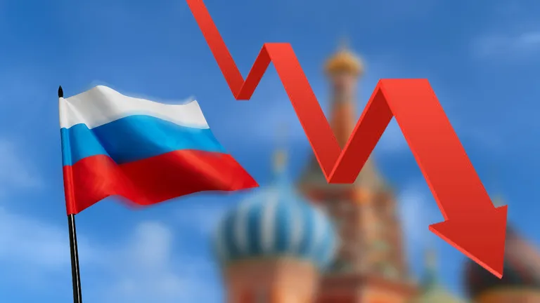 Războiul din Ucraina a adus economia Rusiei în pragul recesiunii. Produsului intern brut a scăzut cu 4% în trimestrul al treilea. Oficial rus: „Sancțiunile sunt foarte puternice”