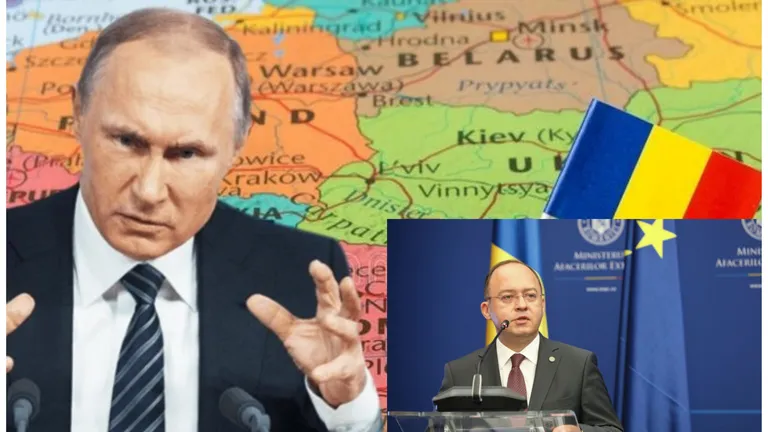 Reacția Ministerului de Externe, după ce Putin a făcut declarații șocante despre România. „Induc în mod fals ideea ca România ar avea pretenții teritoriale de la Ucraina