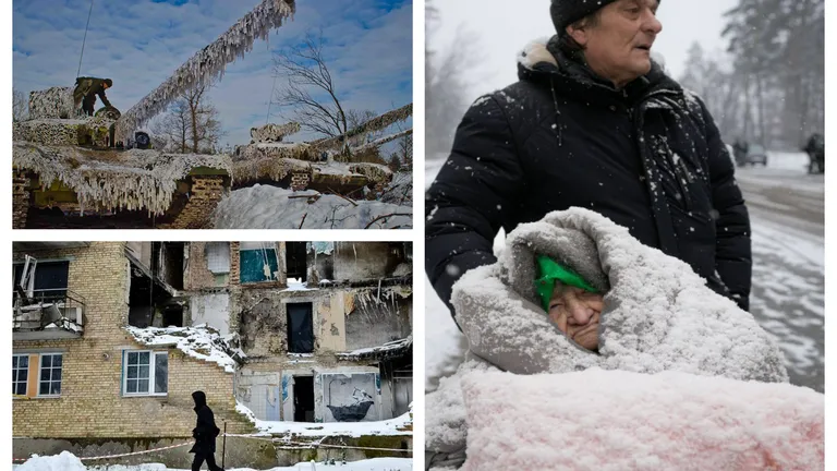 Iarna distruge ucrainenii. Sute de generatoare de curent electric, trimise rapid de Germania în Ucraina