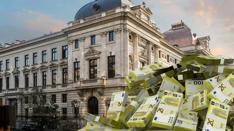 Rezervele valutare ale BNR au scăzut într-o lună cu 697 milioane de euro. Cât mai avea în visterie Banca Centrală în noiembrie