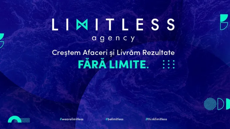 Agenția românească de marketing Limitless Agency încheie anul cu o cifră de afaceri de 4 milione de euro!