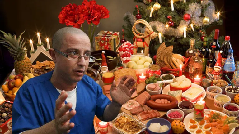 Un medic oferă sfaturile esențiale pentru masa de Crăciun! „Beţi cu capul, nu cu stomacul”