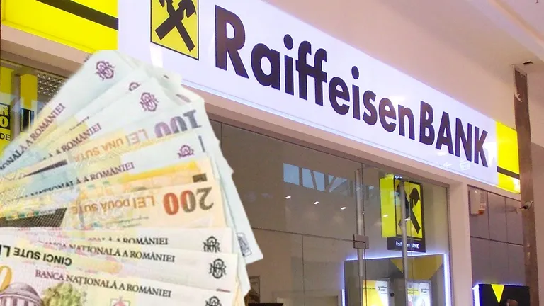 Raiffeisen Bank a păgubit românii! Banca austriacă a returnat 13,4 milioane de euro, anunță ANPC