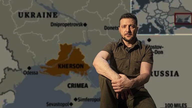 Panică în Ucraina lui Zelenski: Herson a rămas din nou, fără curent electric