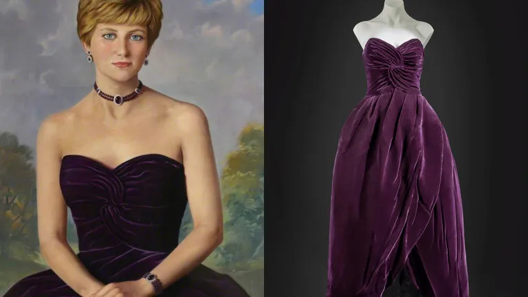 Una dintre cele mai emblematice rochii ale Prințesei Diana va fi scoasă la licitație. Se estimează că va fi vândută cu o sumă între 80.000 și 120.000 dolari