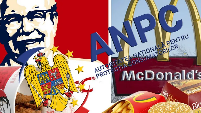 KFC și McDonald’s au fost prinși furând la cântar! ANPC i-a amendat cu 15.000 de lei și le-a închis temporar două restaurante din centrul Capitalei