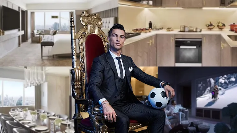 FOTO: Cristiano Ronaldo, tratat ca un rege la arabi. Unde a fost cazat de șeici superstarul de la Al Nassr