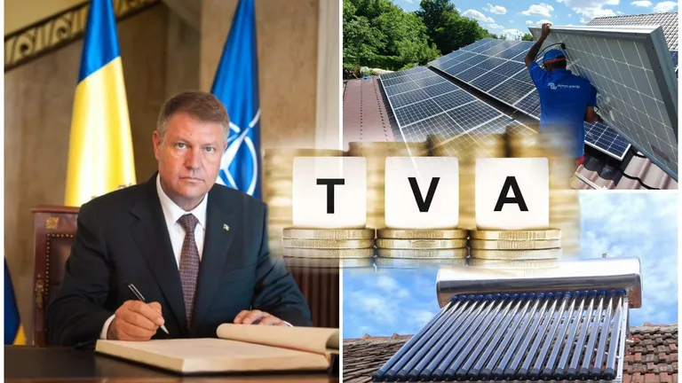 Lege promulgată oficial! Scade dramatic TVA-ul pentru livrările de pompe de căldură, panouri fotovoltaice și solare
