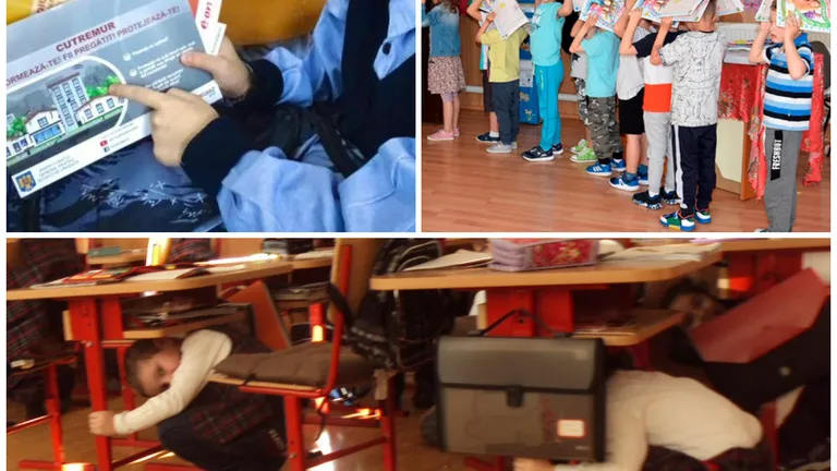 Știu elevii din România să se apere în caz de cutremur? Ministerul Educației răspunde solicitărilor DailyBusiness și anunță câte ore educative privind siguranța în situații de risc s-au făcut în școli