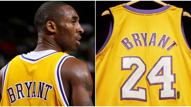 Sumă istorică cerută pentru tricoul baschetbalistului Kobe Bryant. Licitația a fost organizată de Casa Sotheby's