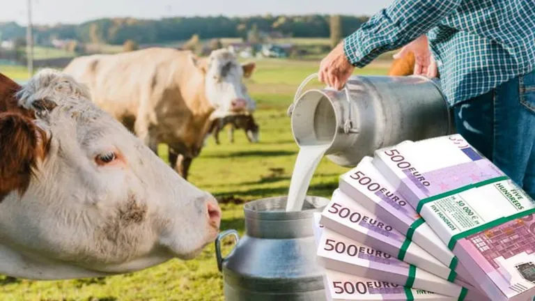 Prețul laptelui ajunge la un prag istoric! Specialiștii avertizează că piața va fi volatilă până în vara anului 2023