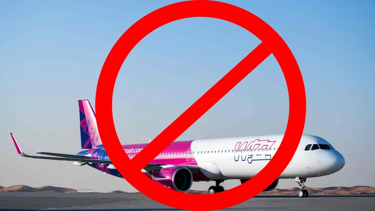 Wizz Air suspendă 12 rute din România! Este luat în calcul și Bucureștiul