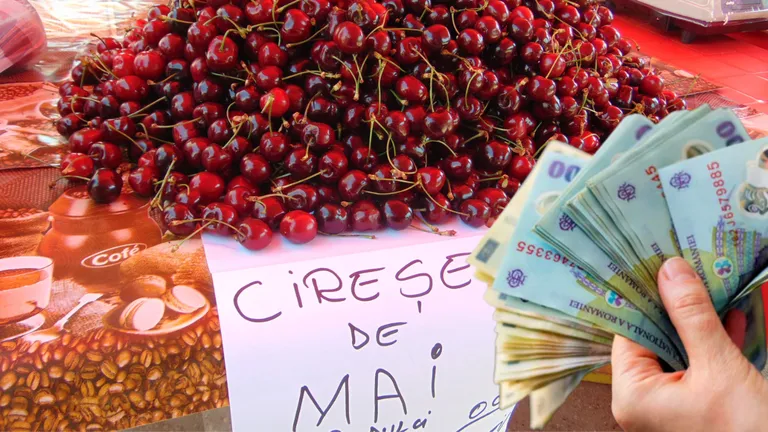 Cireșele românești ies pe piață în luna mai! Cât va costa un kilogram