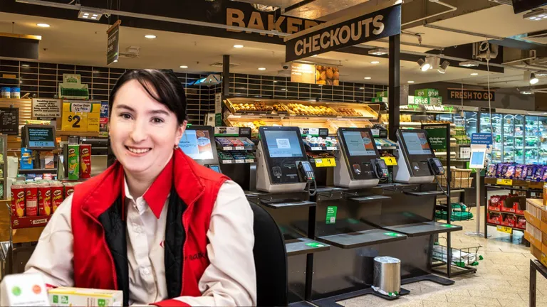 Casele de marcat self-scan reprezintă un câștig pentru salariații Auchan. „Angajatii au scapat de stresul functiei de casier”