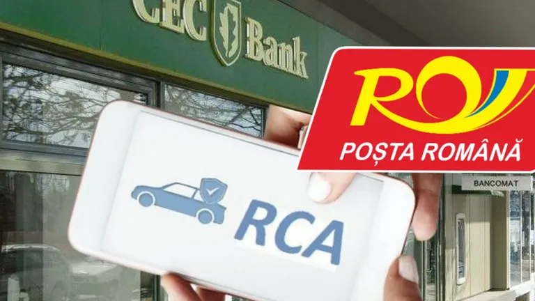Veste nouă pentru șoferi. CEC Bank va vinde polițe RCA în asociere cu Poșta Română