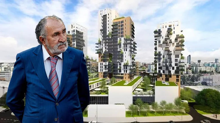 Ion Ţiriac construieşte sute de apartamente pe locul unde voia un mall. A cumpărat terenul acum 20 de ani!