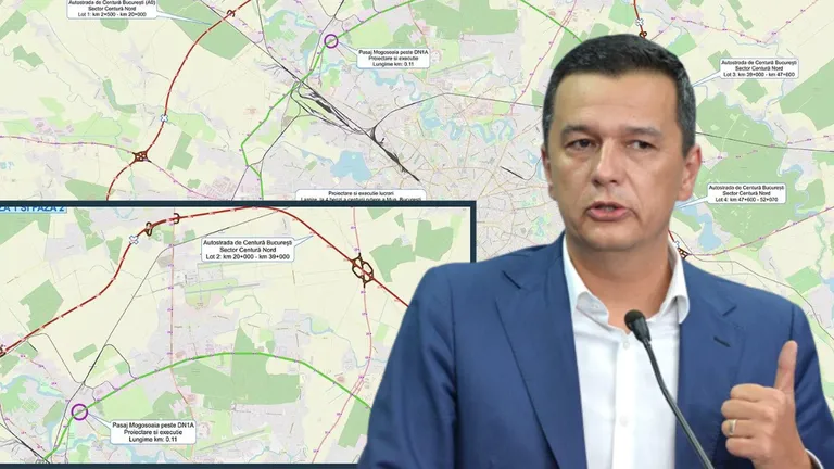 Lotul 2 al Autostrăzii București Nord va fi gata înainte de termen! Sorin Grindeanu a anunțat că lucrările vor fi finalizate mai devreme cu un an