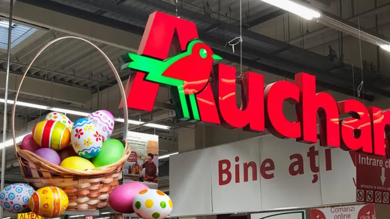 Program Auchan de Paște. Care sunt zilele cu program special de funcționare