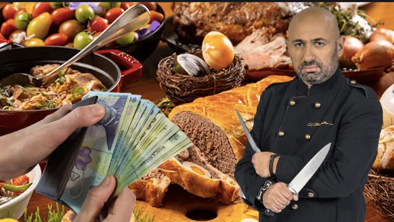 Meniul de Paște de la restaurantul lui Cătălin Scărlătescu. Ce sumă trebuie să scoată românii din buzunare pentru preparatele celebrului chef