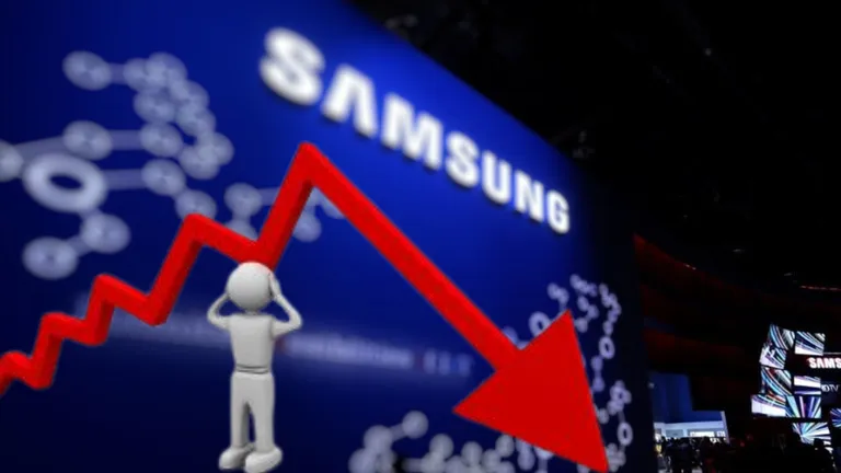Gigantul Samsung pică de la înălțime! A înregistrat cel mai mic profit din ultimii 14 ani