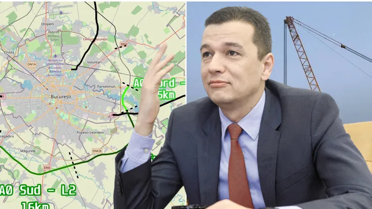 Sorin Grindeanu, declarații oficiale despre stadiul lucrărilor de la Autostrada de Centură București Sud. Ministrul Transporturilor afirmă că este necesară creșterea ritmului