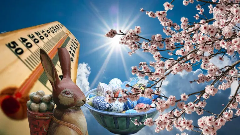 O nouă prognoză meteo pentru Paște și 1 mai. ANM anunță cum va fi vremea de sărbători