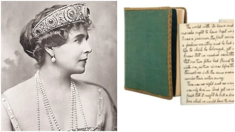 Statul român a cumpărat jurnalul intim cu scoarţe verzi al Reginei Maria a României. Licitația a pornit de la 50.000 de euro