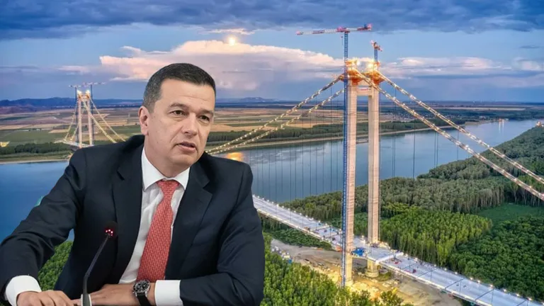 Podul de la Brăila va fi inaugurat cu fast pe 27 iunie! Sorin Grindeanu anunță că la inaugurare participă comisarul European pentru Coeziune și Reforme, vicepremierul Italiei și oficiali din Japonia