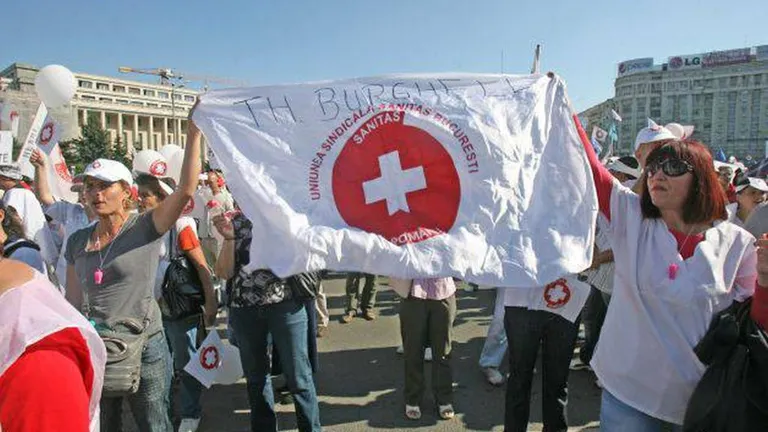 Ordonanța de urgență este o „amăgire” pentru angajații din Sănătate. Solidaritatea Sanitară continuă protestele și în luna iulie