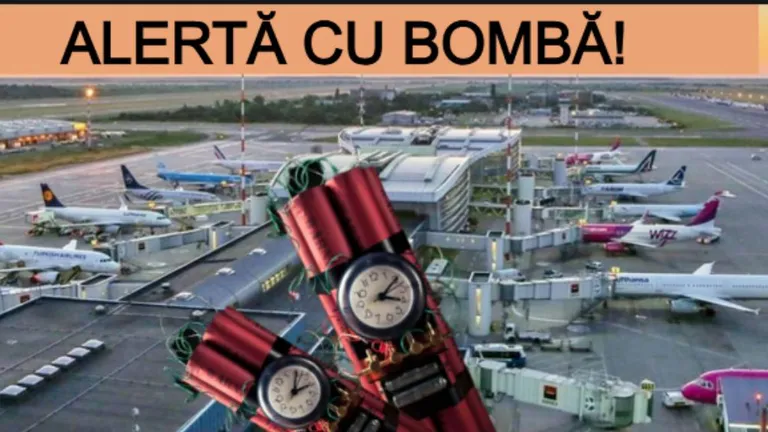 Alertă cu bombă într-un avion de pe Aeroportul Otopeni. Intervin echipele antitero. Anunțul SRI: „Da, există o amenințare”