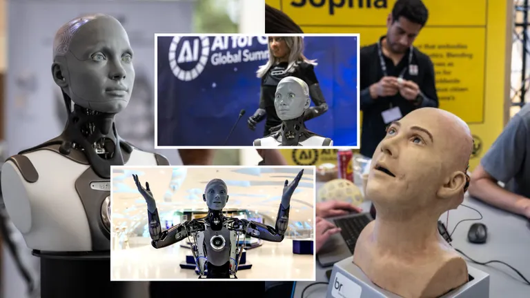 VIDEO. Prima conferință de presă susținută de roboți. Ce le-au transmis oamenilor. „Este doar o chestiune de timp până când vedem mii de roboți”