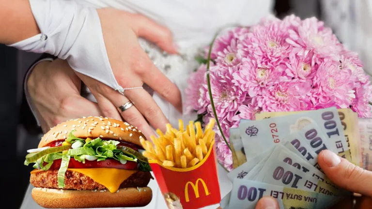 McDonald's lansează un meniu special pentru nunți! Cât trebuie să plătească mirii pentru pachetul diferit