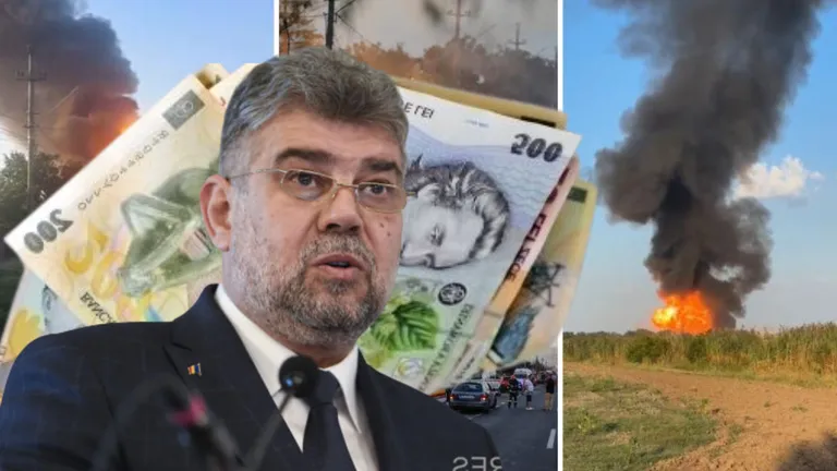Victimele exploziei de la Crevedia, ajutate și de statul român. Marcel Ciolacu „Aşa cum am promis, acordăm 2.000 de euro” - VIDEO
