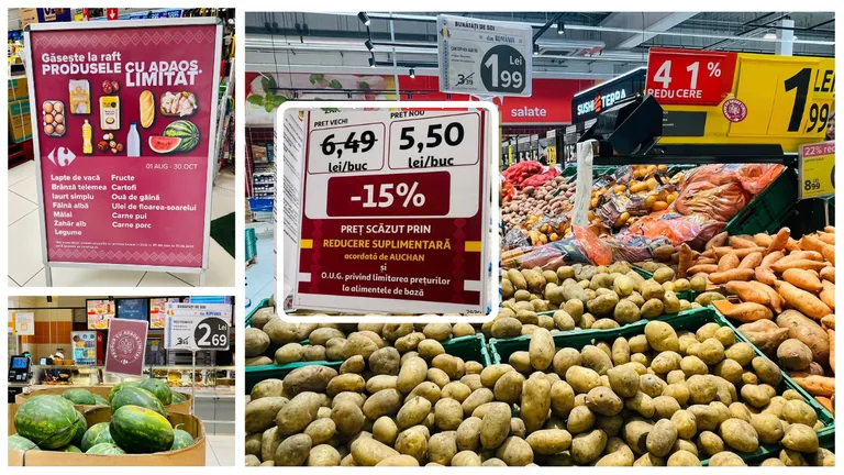 Ministrul Agriculturii a făcut verificări în magazinele din România. „Preţurile celor 14 produse alimentare de bază au scăzut deja cu până la 50%”