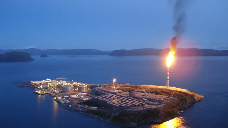 Preţul gazelor naturale creşte în continuare în Europa pe fondul scăderii exporturilor din Norvegia