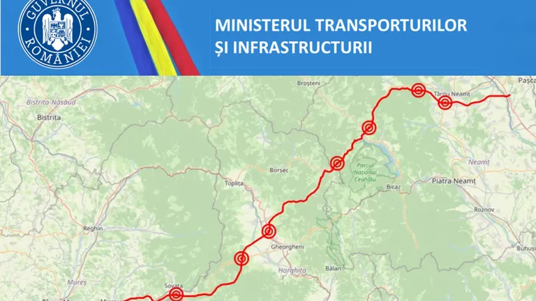 Anunț important despre Autostrada Unirii (A8): Ministerul Transporturilor începe exproprierile pe lotul UMB Leghin – Târgu Neamț. Lucrările finanțate din PNRR vor începe până în vara anului 2024