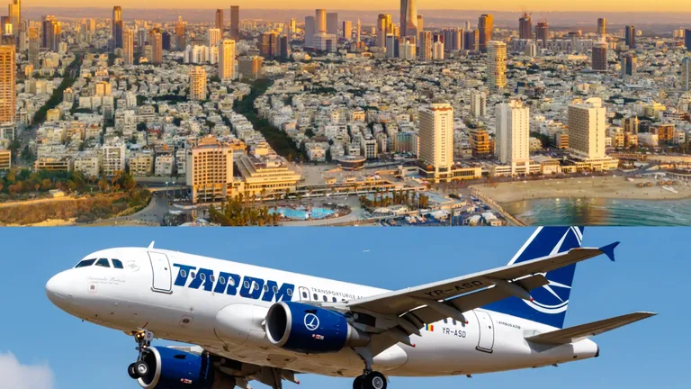 O nouă companie aeriană anulează zborurile către Tel Aviv! TAROM anunță ce se întâmplă cu toate cursele