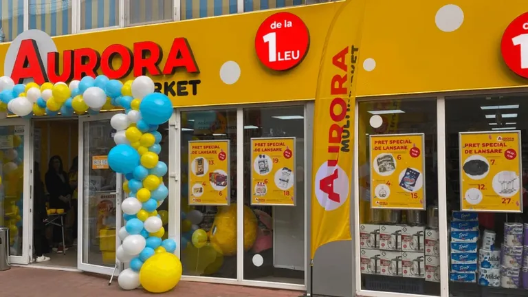 A apărut primul magazin din România cu produse la 1 leu! Iată unde este amplasat Multimarketul Aurora