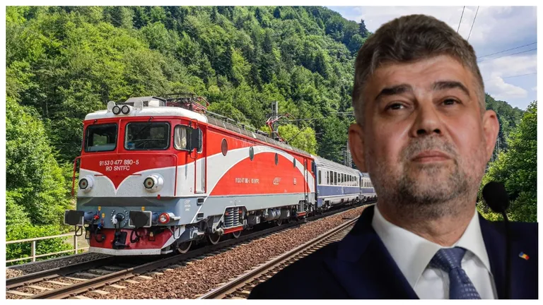 Marcel Ciolacu anunță investiții majore la CFR! 55 de locomotive electrice și 139 de vagoane de călători vor fi modernizate