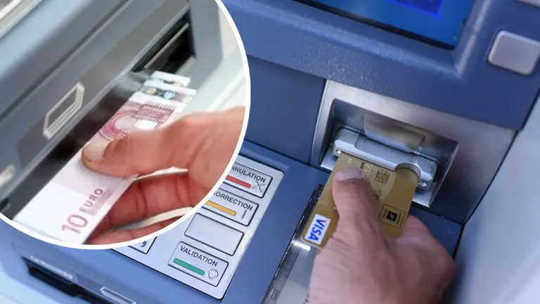 Doi hoţi români au furat 80.000 de euro din mai multe bancomate din Franţa. Metoda furculiţei i-a şocat chiar şi pe poliţişti