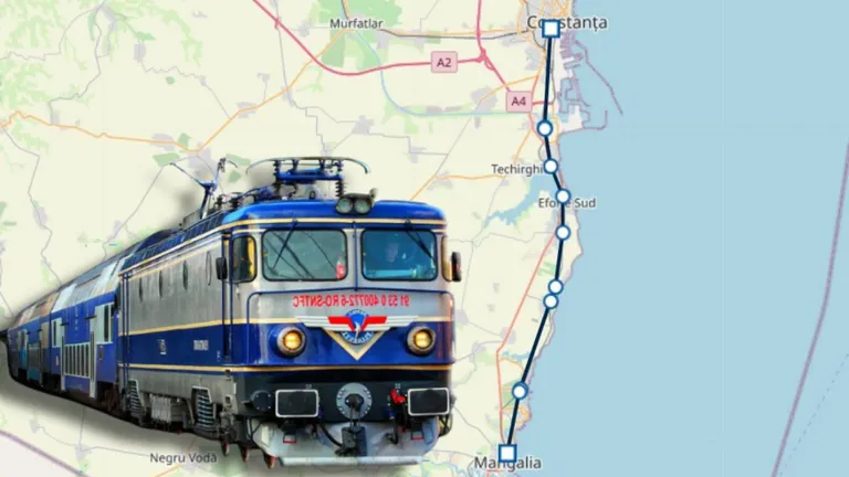 Linia de tren Constanța-Mangalia în proces de modernizare. CFR Infrastructură a lansat licitația!
