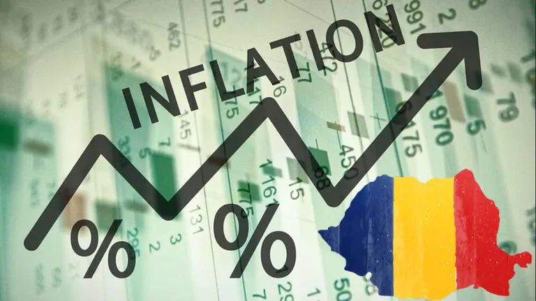 România, în topul țărilor cu cea mai ridicată rată a inflației! BNR anticipează o urcare la 7,7% la finalul primului trimestru din 2024
