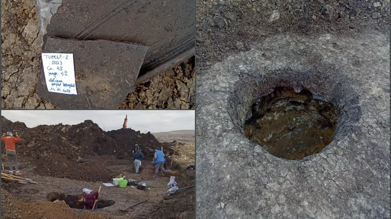 Descoperiri extrem de valoroase la Cluj! Ce au găsit arheologii pe șantierul drumului expres spre Autostrada Transilvania?