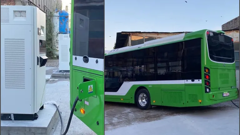 Noile autobuze electrice vor intra pe liniile 330 și 335 din București. STB montează primele stații de încărcare pentru acestea