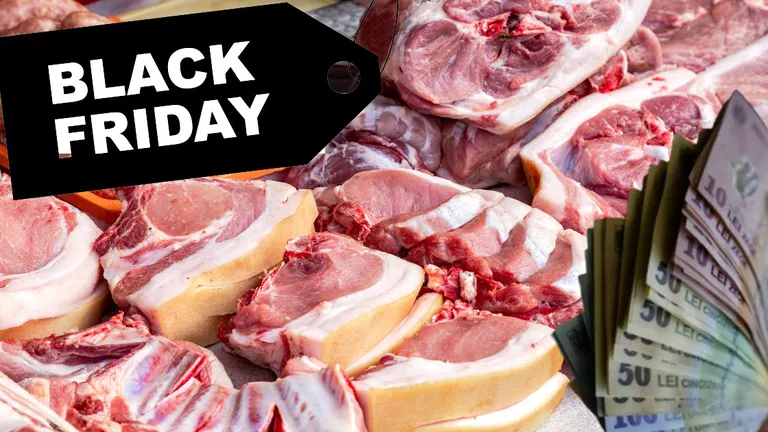 Black Friday la carne. Carnea de porc este azi printre cele mai căutate produse în magazinele online din România
