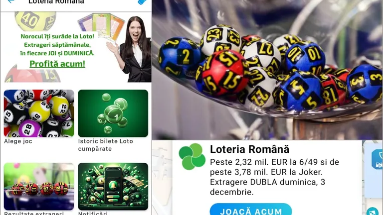 Poți câștiga 4,05 milioane de euro la Loto! Marele anunț făcut de Loteria Română