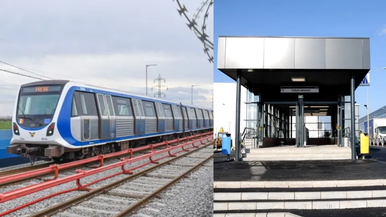 Stația de metrou Tudor Arghezi devine operațională în această săptămână! Circulația trenurilor de metrou se va face într-un sistem de tip pendulă, între Tudor Arghezi și Berceni