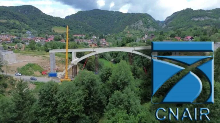 Vești bune pentru șoferii români! CNAIR deschide cel mai lung pod în arc din România la sfârșitul lunii noiembrie!